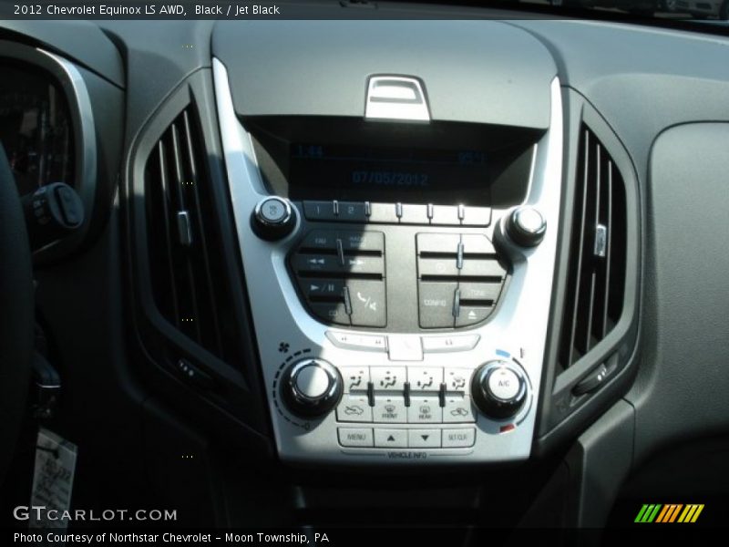 Black / Jet Black 2012 Chevrolet Equinox LS AWD