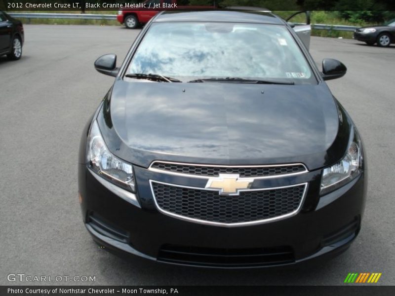 Black Granite Metallic / Jet Black 2012 Chevrolet Cruze LT