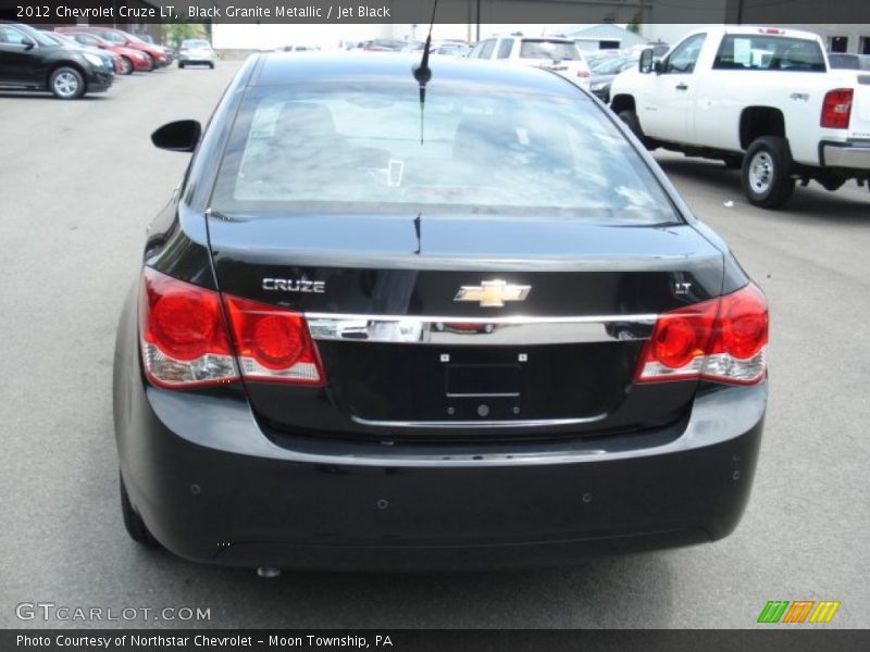 Black Granite Metallic / Jet Black 2012 Chevrolet Cruze LT