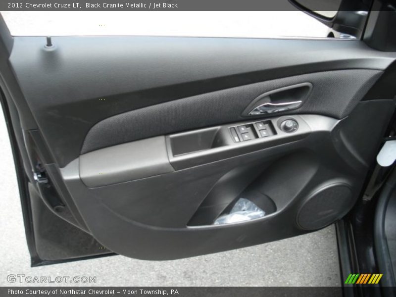 Black Granite Metallic / Jet Black 2012 Chevrolet Cruze LT