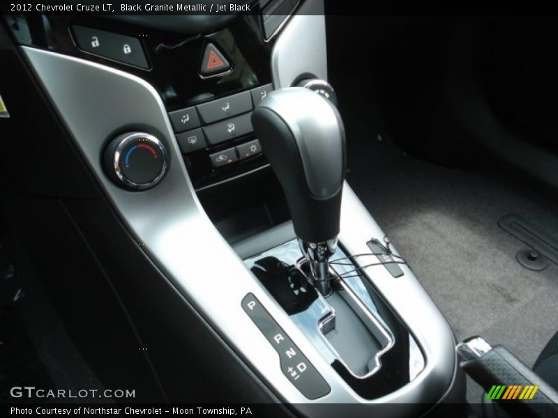 Black Granite Metallic / Jet Black 2012 Chevrolet Cruze LT