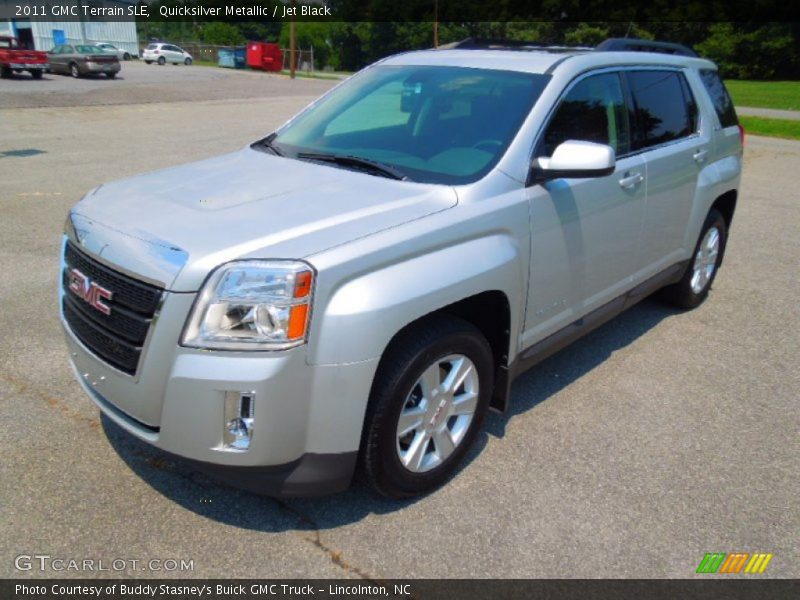 Quicksilver Metallic / Jet Black 2011 GMC Terrain SLE