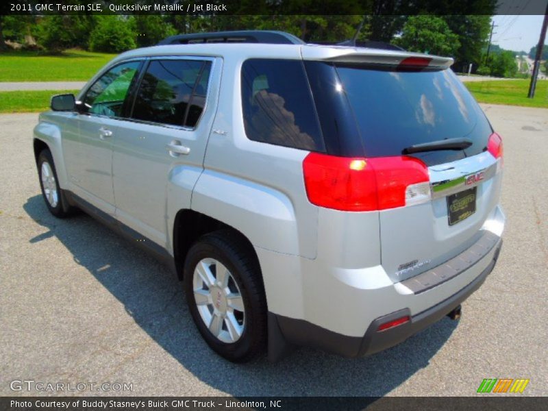 Quicksilver Metallic / Jet Black 2011 GMC Terrain SLE