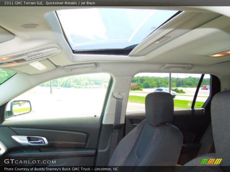 Quicksilver Metallic / Jet Black 2011 GMC Terrain SLE