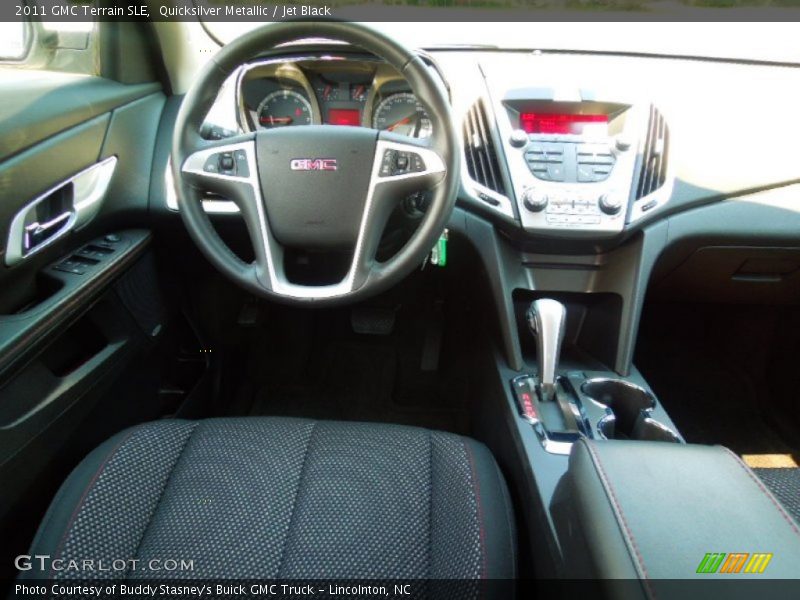 Quicksilver Metallic / Jet Black 2011 GMC Terrain SLE