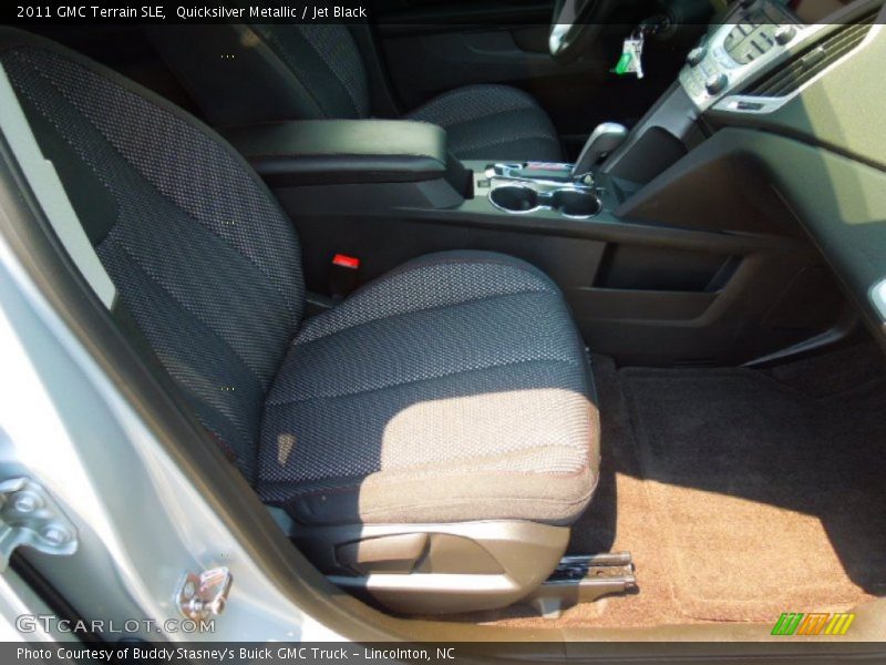 Quicksilver Metallic / Jet Black 2011 GMC Terrain SLE