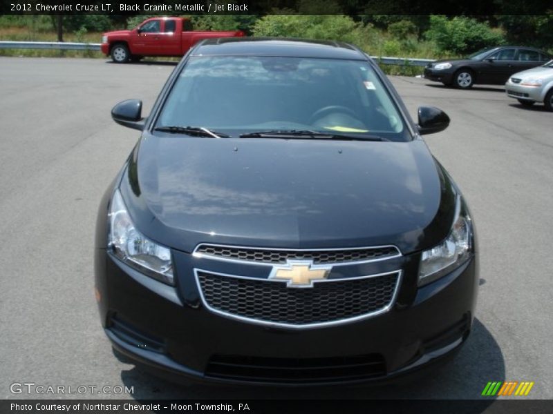 Black Granite Metallic / Jet Black 2012 Chevrolet Cruze LT
