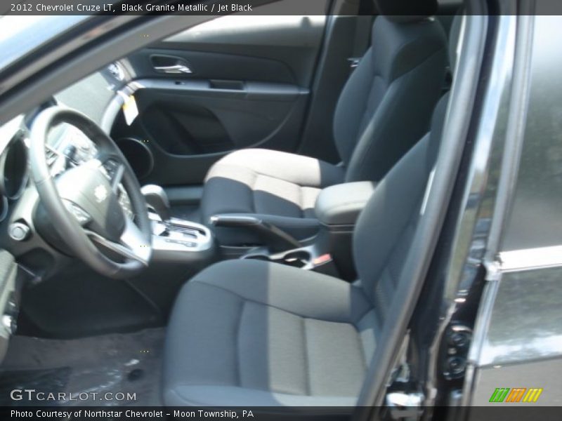 Black Granite Metallic / Jet Black 2012 Chevrolet Cruze LT
