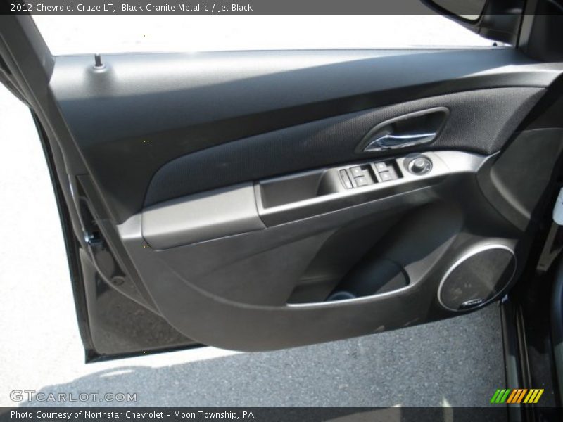 Black Granite Metallic / Jet Black 2012 Chevrolet Cruze LT