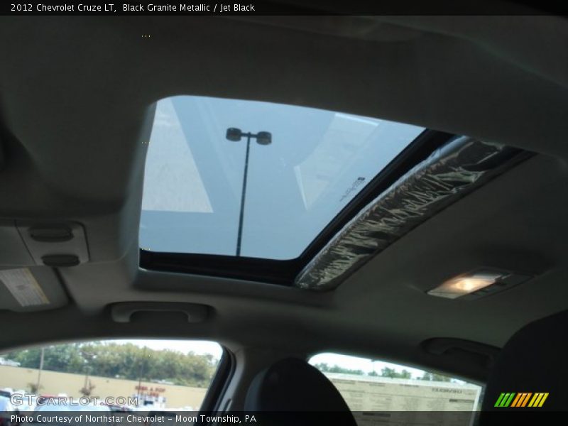 Black Granite Metallic / Jet Black 2012 Chevrolet Cruze LT