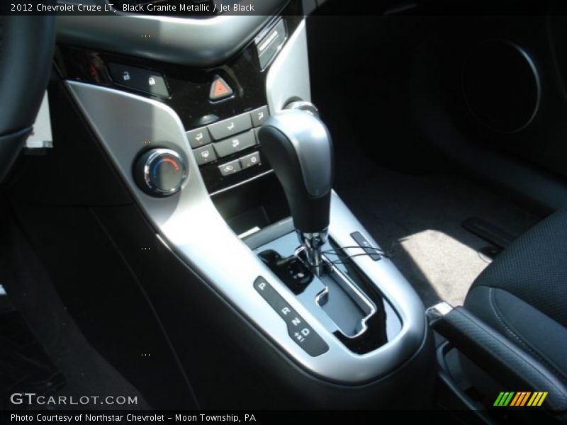 Black Granite Metallic / Jet Black 2012 Chevrolet Cruze LT