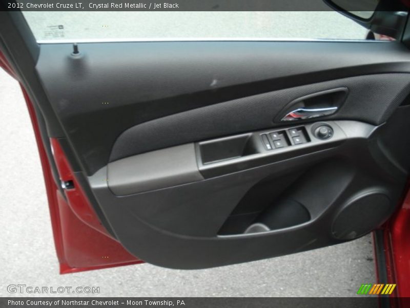 Crystal Red Metallic / Jet Black 2012 Chevrolet Cruze LT
