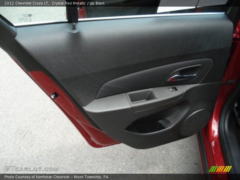 Crystal Red Metallic / Jet Black 2012 Chevrolet Cruze LT