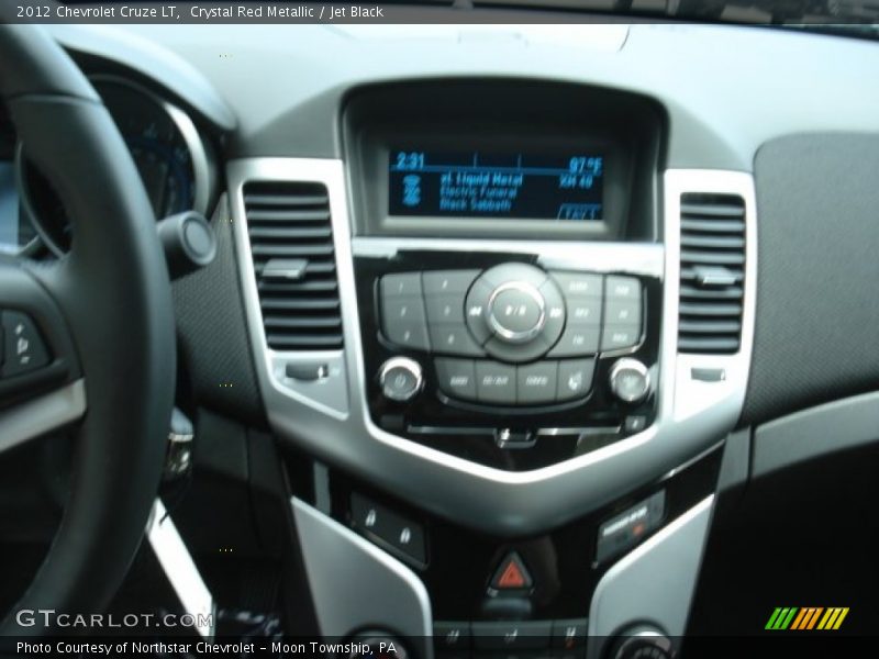 Crystal Red Metallic / Jet Black 2012 Chevrolet Cruze LT