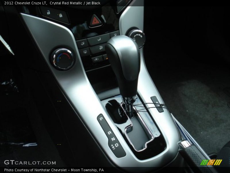 Crystal Red Metallic / Jet Black 2012 Chevrolet Cruze LT