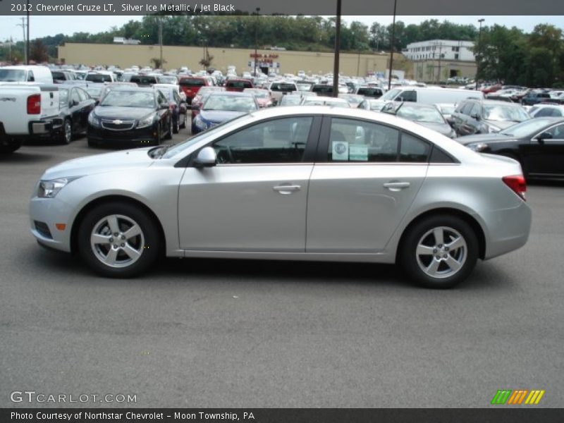Silver Ice Metallic / Jet Black 2012 Chevrolet Cruze LT