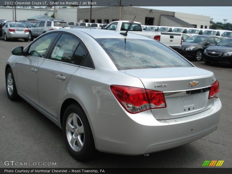 Silver Ice Metallic / Jet Black 2012 Chevrolet Cruze LT