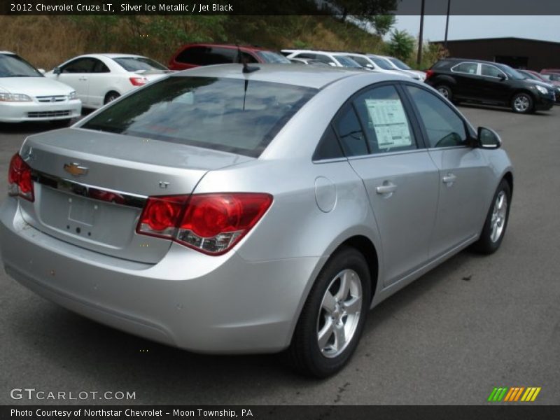 Silver Ice Metallic / Jet Black 2012 Chevrolet Cruze LT