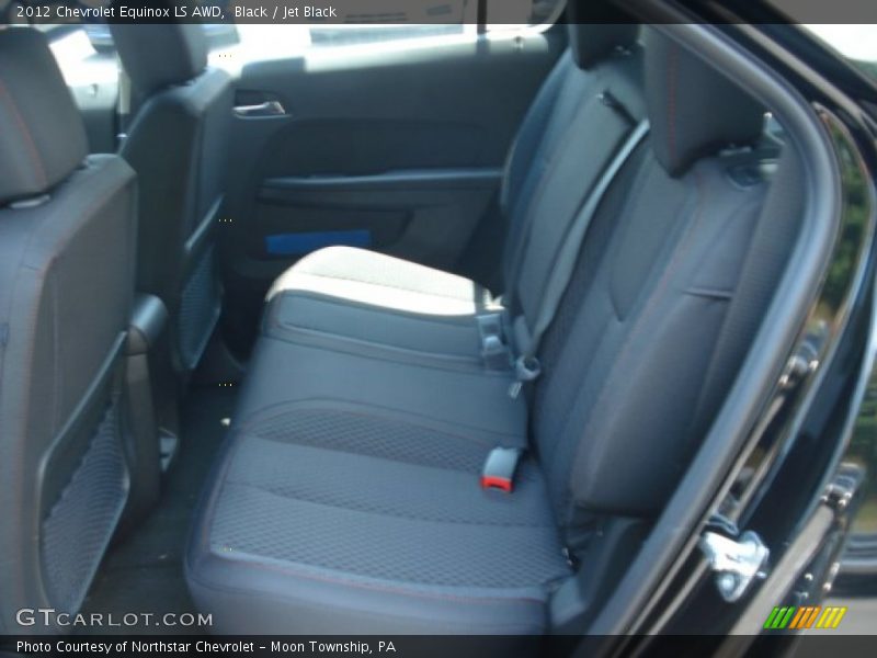 Black / Jet Black 2012 Chevrolet Equinox LS AWD