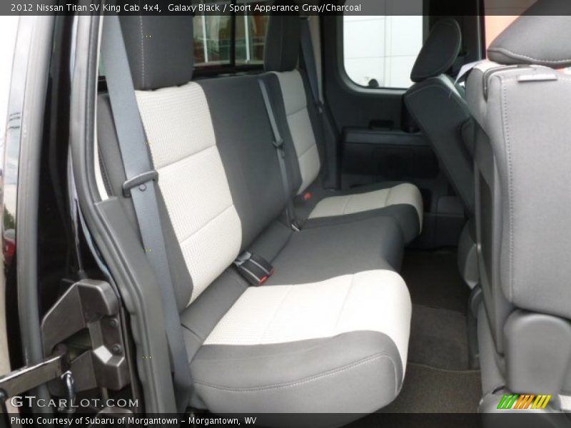  2012 Titan SV King Cab 4x4 Sport Apperance Gray/Charcoal Interior