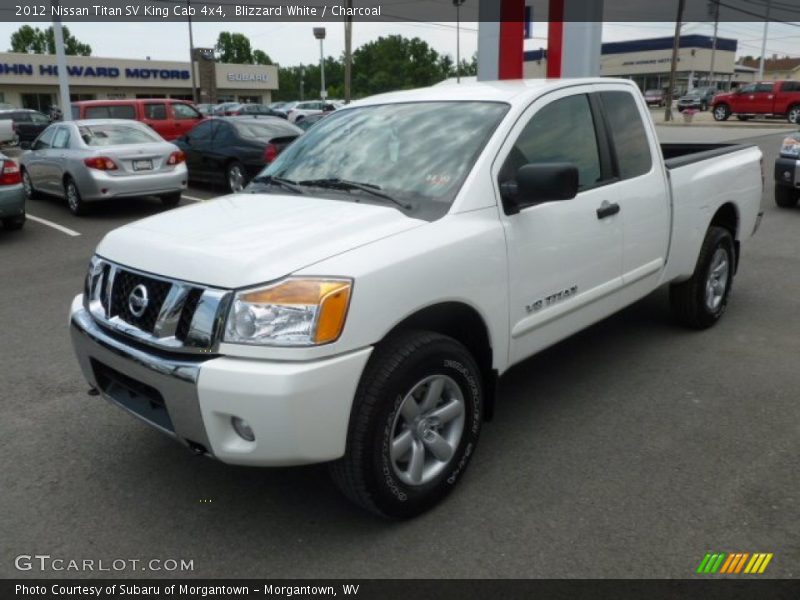 Front 3/4 View of 2012 Titan SV King Cab 4x4