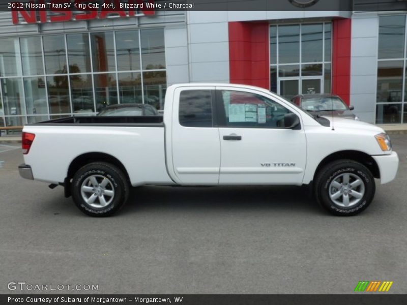  2012 Titan SV King Cab 4x4 Blizzard White