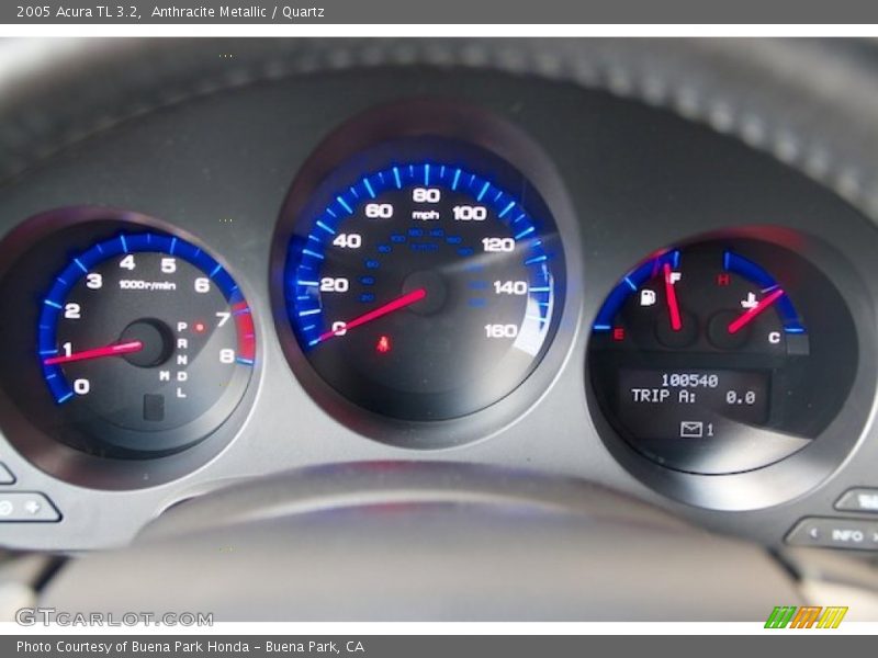 Anthracite Metallic / Quartz 2005 Acura TL 3.2