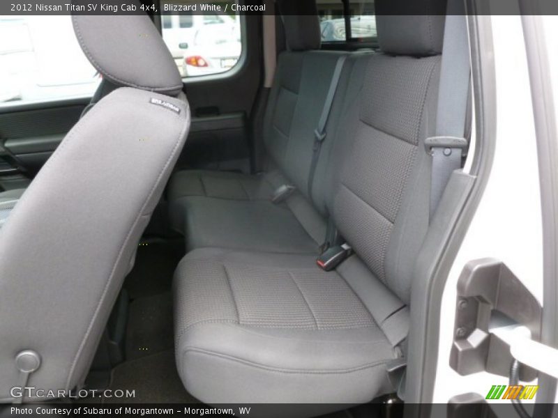 Blizzard White / Charcoal 2012 Nissan Titan SV King Cab 4x4
