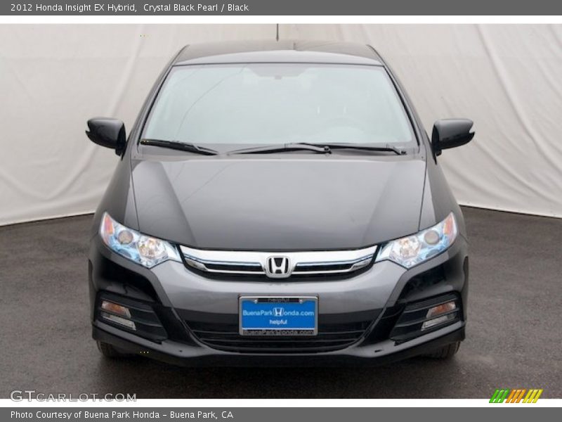 Crystal Black Pearl / Black 2012 Honda Insight EX Hybrid