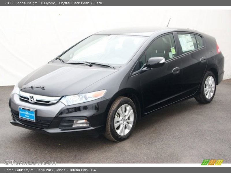 Crystal Black Pearl / Black 2012 Honda Insight EX Hybrid