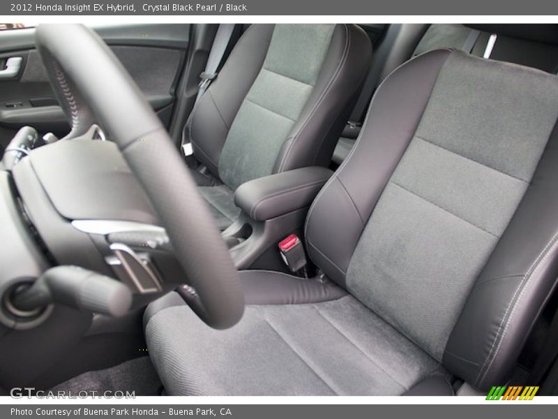 Crystal Black Pearl / Black 2012 Honda Insight EX Hybrid