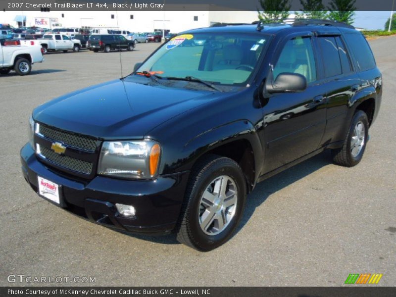 Black / Light Gray 2007 Chevrolet TrailBlazer LT 4x4
