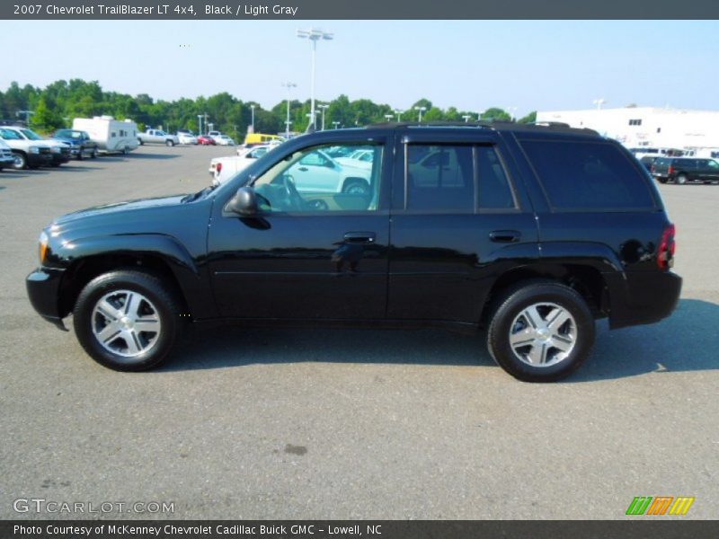 Black / Light Gray 2007 Chevrolet TrailBlazer LT 4x4