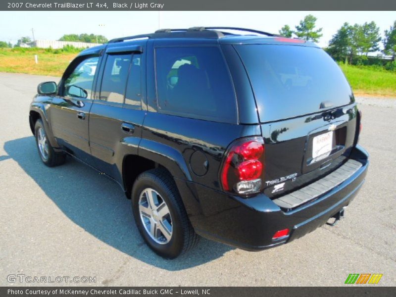 Black / Light Gray 2007 Chevrolet TrailBlazer LT 4x4