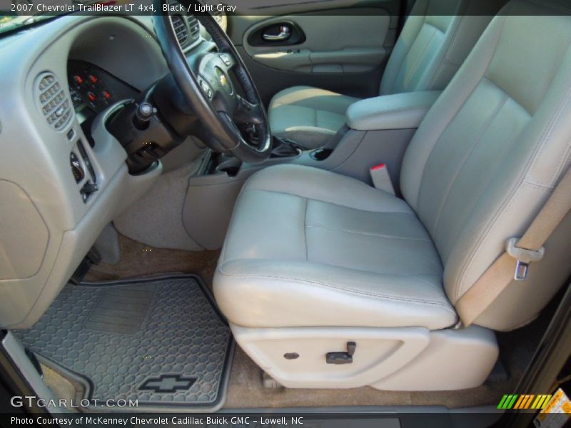 Black / Light Gray 2007 Chevrolet TrailBlazer LT 4x4