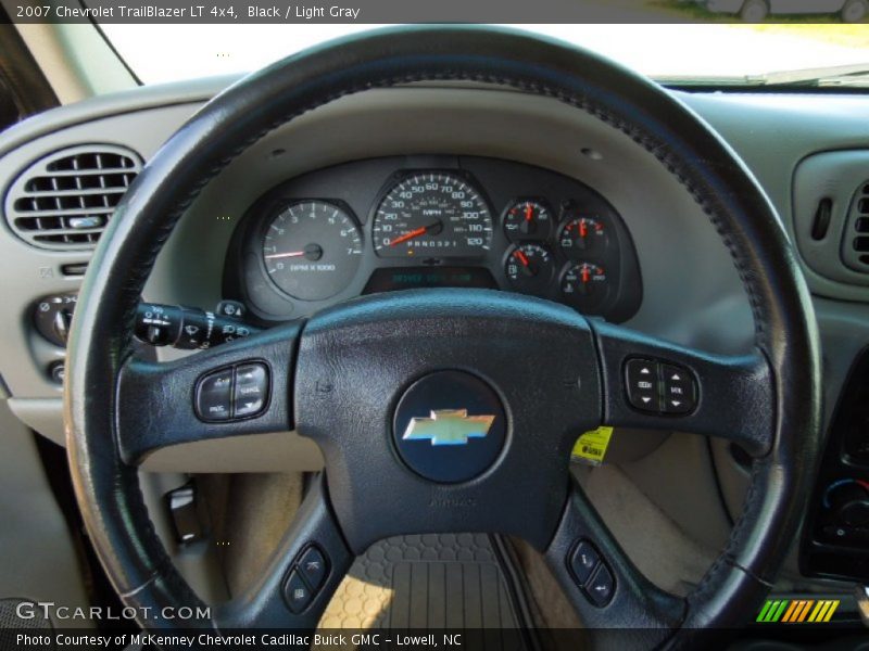 Black / Light Gray 2007 Chevrolet TrailBlazer LT 4x4