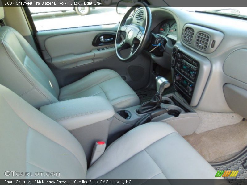 Black / Light Gray 2007 Chevrolet TrailBlazer LT 4x4