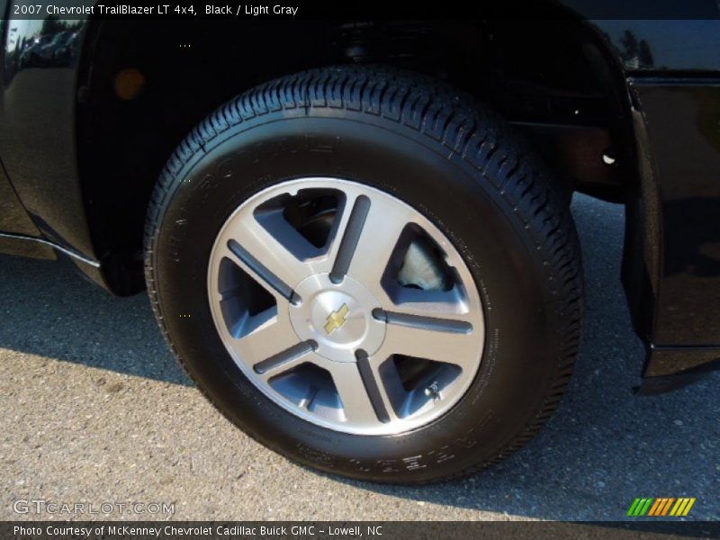 Black / Light Gray 2007 Chevrolet TrailBlazer LT 4x4