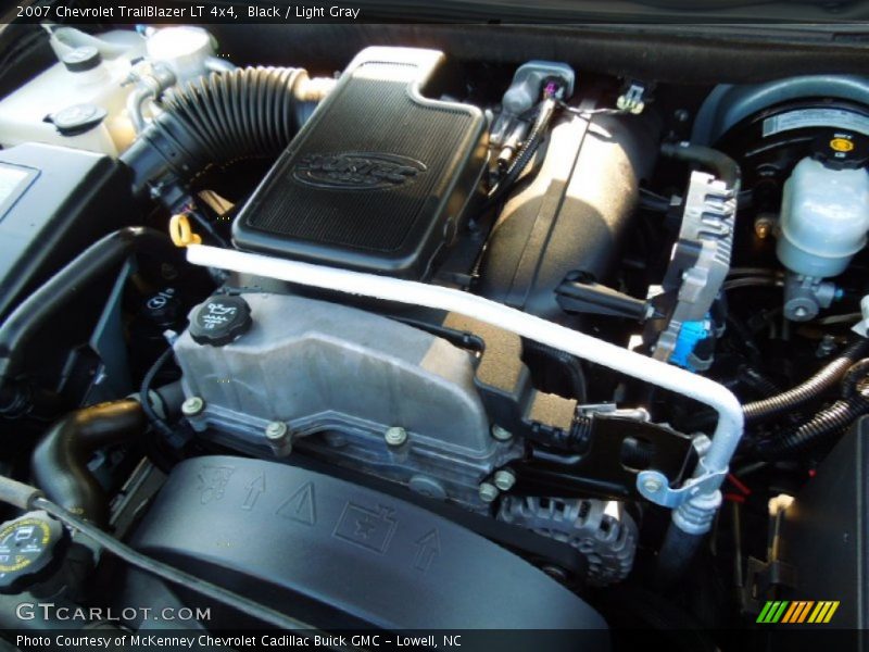 Black / Light Gray 2007 Chevrolet TrailBlazer LT 4x4
