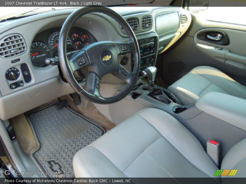 Black / Light Gray 2007 Chevrolet TrailBlazer LT 4x4