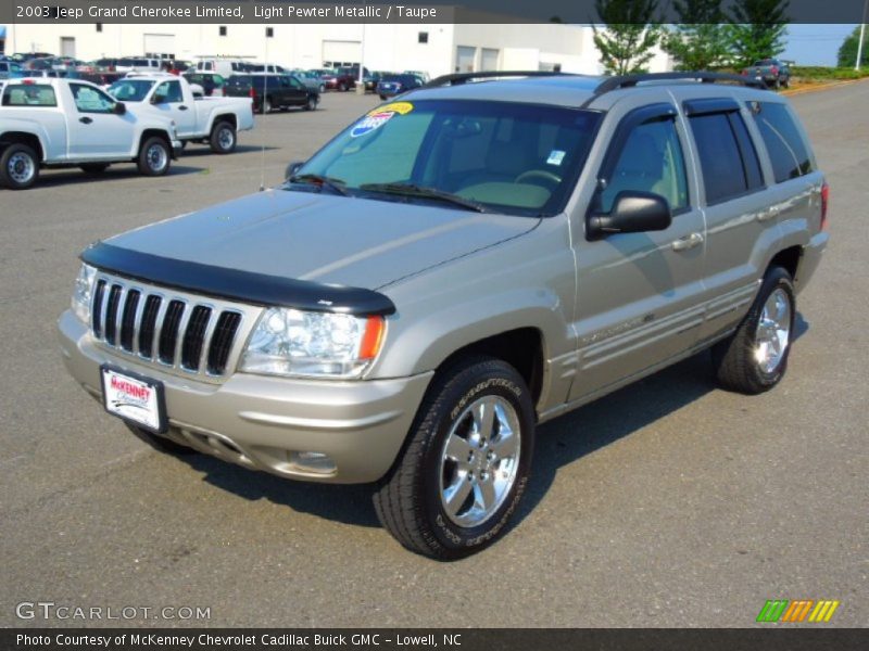 Light Pewter Metallic / Taupe 2003 Jeep Grand Cherokee Limited
