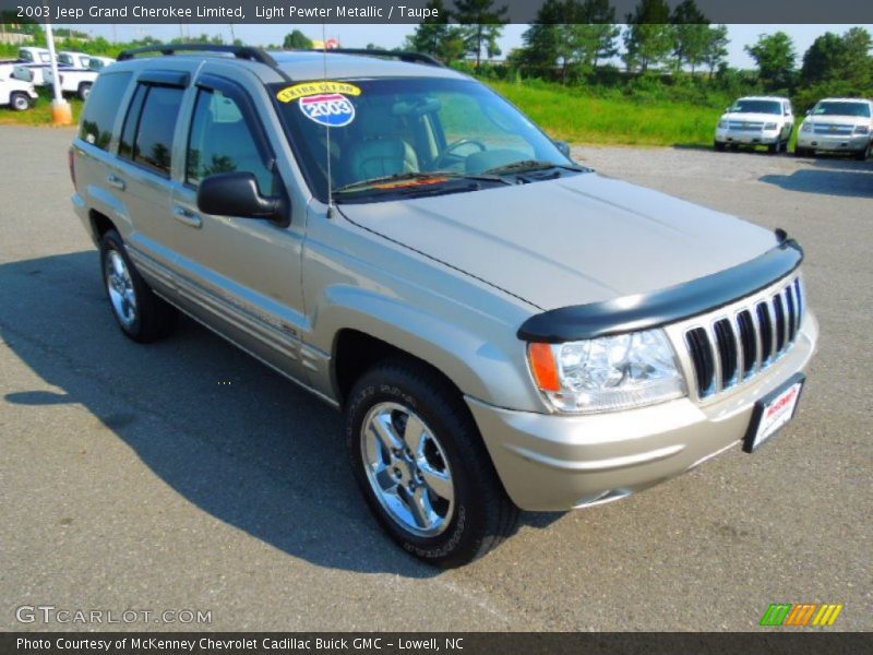 Light Pewter Metallic / Taupe 2003 Jeep Grand Cherokee Limited