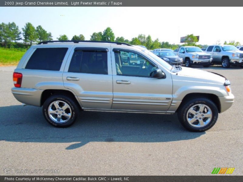 Light Pewter Metallic / Taupe 2003 Jeep Grand Cherokee Limited