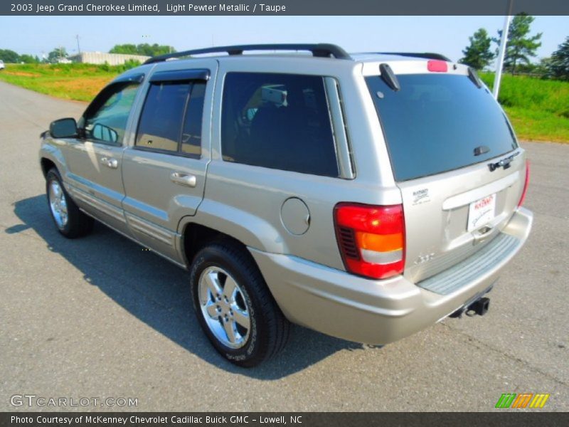 Light Pewter Metallic / Taupe 2003 Jeep Grand Cherokee Limited