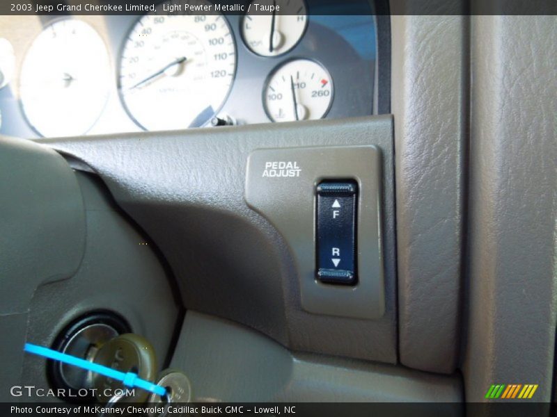 Light Pewter Metallic / Taupe 2003 Jeep Grand Cherokee Limited