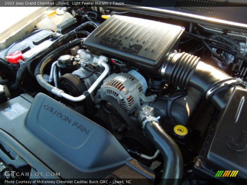  2003 Grand Cherokee Limited Engine - 4.7 Liter SOHC 16-Valve V8