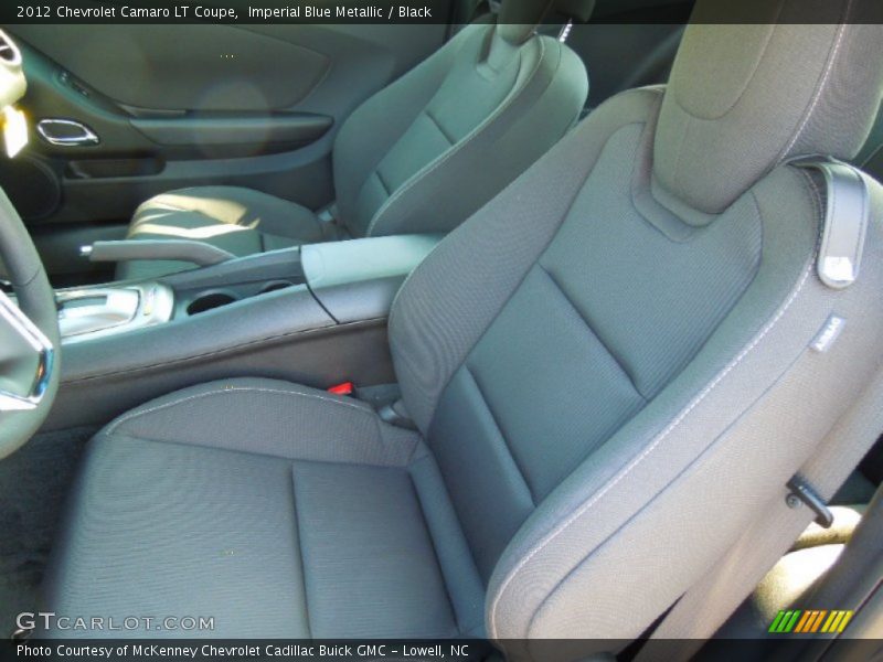 Imperial Blue Metallic / Black 2012 Chevrolet Camaro LT Coupe