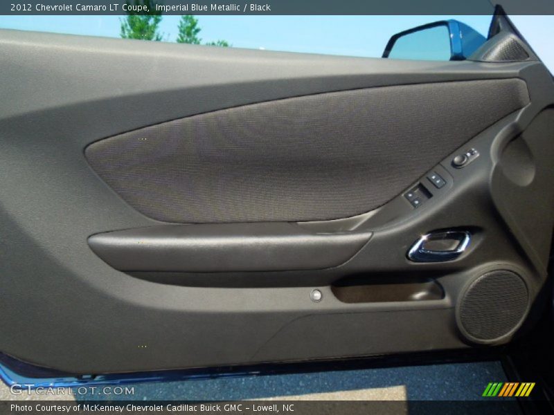 Imperial Blue Metallic / Black 2012 Chevrolet Camaro LT Coupe