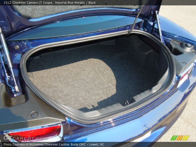 Imperial Blue Metallic / Black 2012 Chevrolet Camaro LT Coupe