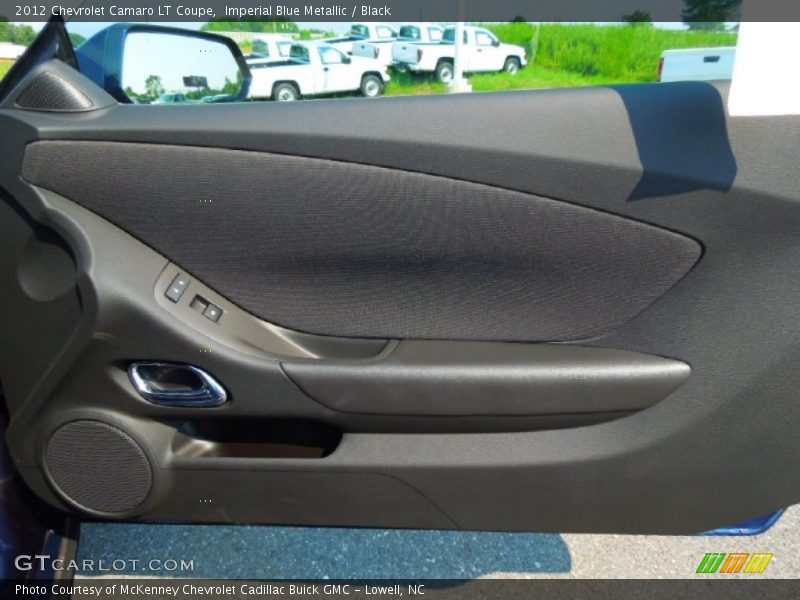 Imperial Blue Metallic / Black 2012 Chevrolet Camaro LT Coupe